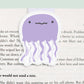 Jellyfish Jumbo Magnetic Bookmark - CVJ1133JELL