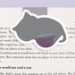 Knit Cat Jumbo Magnetic Bookmark - CVJ1187KNIT