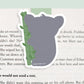 Koala Jumbo Magnetic Bookmark - CVJ1215KOAL