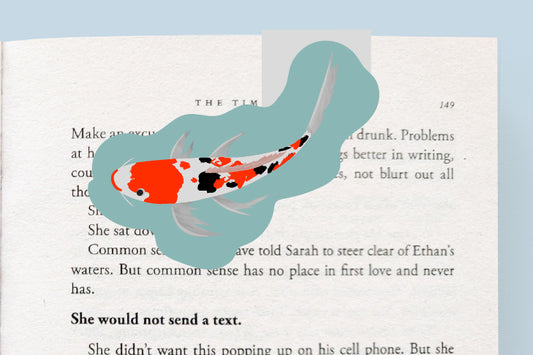 Koi Fish Magnetic Bookmark (Jumbo)