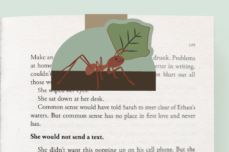 Leafcutter Ant Magnetic Bookmark (Jumbo)