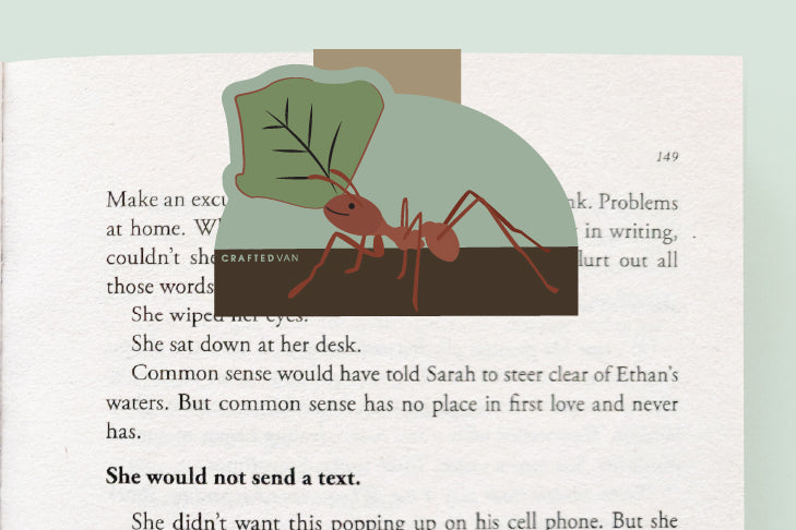 Leafcutter Ant Magnetic Bookmark (Jumbo)