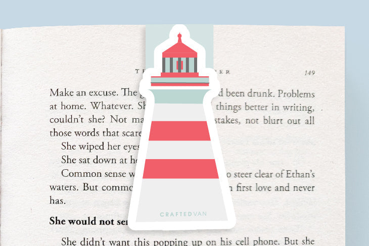 Lighthouse Jumbo Magnetic Bookmark - CVJ1096LIGH