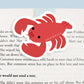 Lobster Jumbo Magnetic Bookmark - CVJ1099LOBS