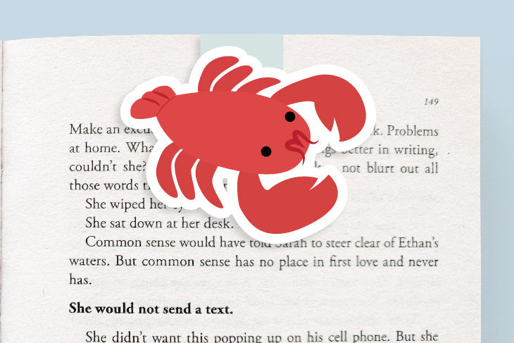 Lobster Jumbo Magnetic Bookmark - CVJ1099LOBS