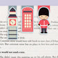 London Mini Magnetic Bookmarks 3-pack