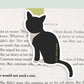 Black Cat Jumbo Magnetic Bookmark - CVJ1012BCAT