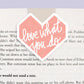 Love What You Do Jumbo Magnetic Bookmark - CVJ1415LWYD