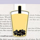 Mango Bubble Tea Jumbo Magnetic Bookmark  - CVJ1240MANG