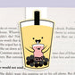 Mango Bubble Tea Jumbo Magnetic Bookmark  - CVJ1240MANG