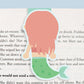 Mermaid Jumbo Magnetic Bookmark - CVJ1141MERM