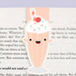 Milkshake Jumbo Magnetic Bookmark - CVJ1247MILK