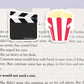 Movies Mini Magnetic Bookmarks 2-pack - CVM1300MOVI