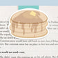 Pancakes Jumbo Magnetic Bookmark - CVJ1253PANC