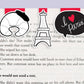 Paris Mini Magnetic Bookmarks 3-pack