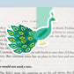 Peacock Jumbo Magnetic Bookmark - CVJ1223PEAC