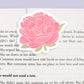 Peony Jumbo Magnetic Bookmark - CVJ1154PEON