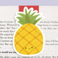 Pineapple Jumbo Magnetic Bookmark - CVJ1258PINE