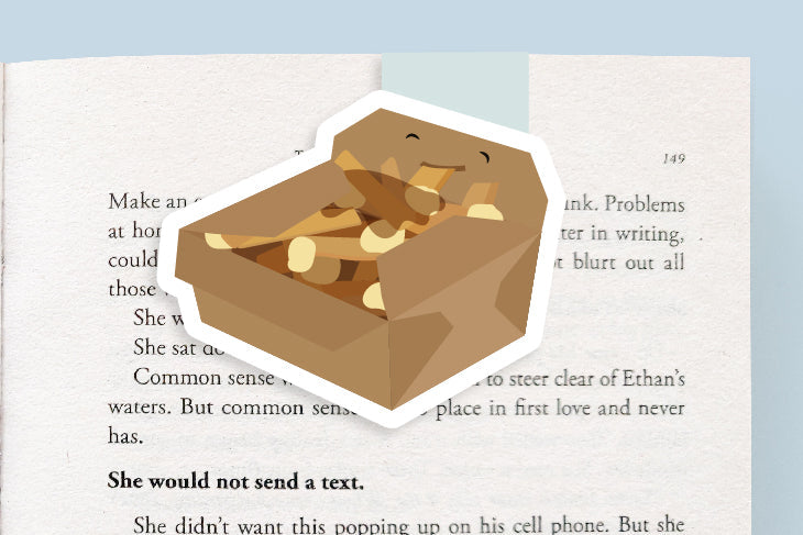 Poutine Jumbo Magnetic Bookmark - CVJ1094POUT