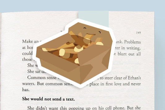 Poutine Jumbo Magnetic Bookmark - CVJ1094POUT