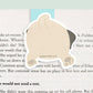 Pug Dog Jumbo Magnetic Bookmark - CVJ1159PUGD