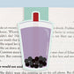 Taro Bubble Tea Jumbo Magnetic Bookmark - CVJ1242TARO