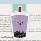 Taro Bubble Tea Jumbo Magnetic Bookmark - CVJ1242TARO