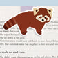 Red Panda Jumbo Magnetic Bookmark - CVJ1210REDP