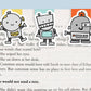 Robots Mini Magnetic Bookmarks 3-pack - CVM1313ROBO