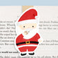Santa Jumbo Magnetic Bookmark - CVJ1237SANT