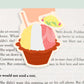 Shaved Ice Jumbo Magnetic Bookmark - CVJ1267SHAV