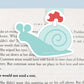 Snail Jumbo Magnetic Bookmark - CVJ1157SNAI