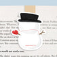 Snowman Jumbo Magnetic Bookmark - CVJ1236SNOW