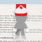 Sock Monkey Jumbo Magnetic Bookmark - CVJ1129SOCK