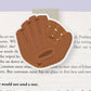 Softball Jumbo Magnetic Bookmark - CVJ1414SOFT