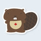 Beaver Sticker - CVS1379BEAV