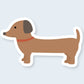 Dachshund Sticker - CVS1386DACH