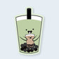 Green Tea Bubble Tea Sticker - CVS1392GBBT
