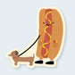 Hotdog Sticker - CVS1393HOTD