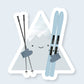 Ski Mountain Sticker - CVS1404MOUN
