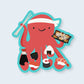Sushi Octopus Sticker - CVS1407SOCT