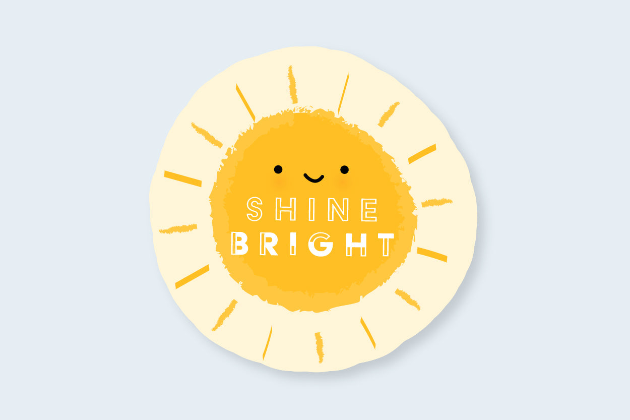 Shine Bright Sun Sticker - CVS1403SUNN