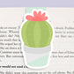 Succulent Jumbo Magnetic Bookmark  - CVJ1152SUCC