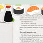Sushi Mini Magnetic Bookmarks 5-pack - CVM1326SUSH
