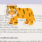 Tiger Jumbo Magnetic Bookmark  - CVJ1222TIGE
