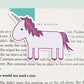 Purple Unicorn Jumbo Magnetic Bookmark - CVJ1216PURP