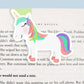 Unicorn (Rainbow) Jumbo Magnetic Bookmark - CVJ1014UNIC