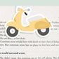 Vespa Jumbo Bookmark - CVJ1374VESP