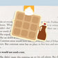 Waffle Jumbo Magnetic Bookmark - CVJ1252WAFF