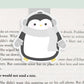 Warm Penguin Jumbo Magnetic Bookmark - CVJ1145WPEN